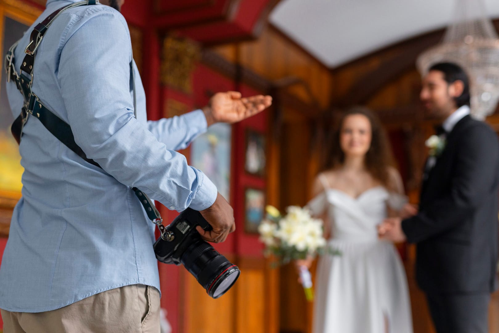 gimbals use in wedding